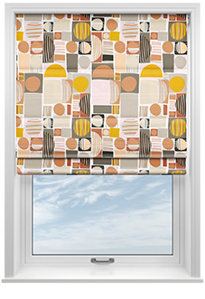 Carrie, Nougat - Roman Blind